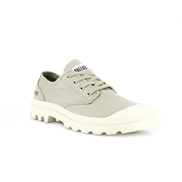 Pánské Oxfordky Palladium Pampa OX Organic II Světle Zelene | CZ UHI-31N